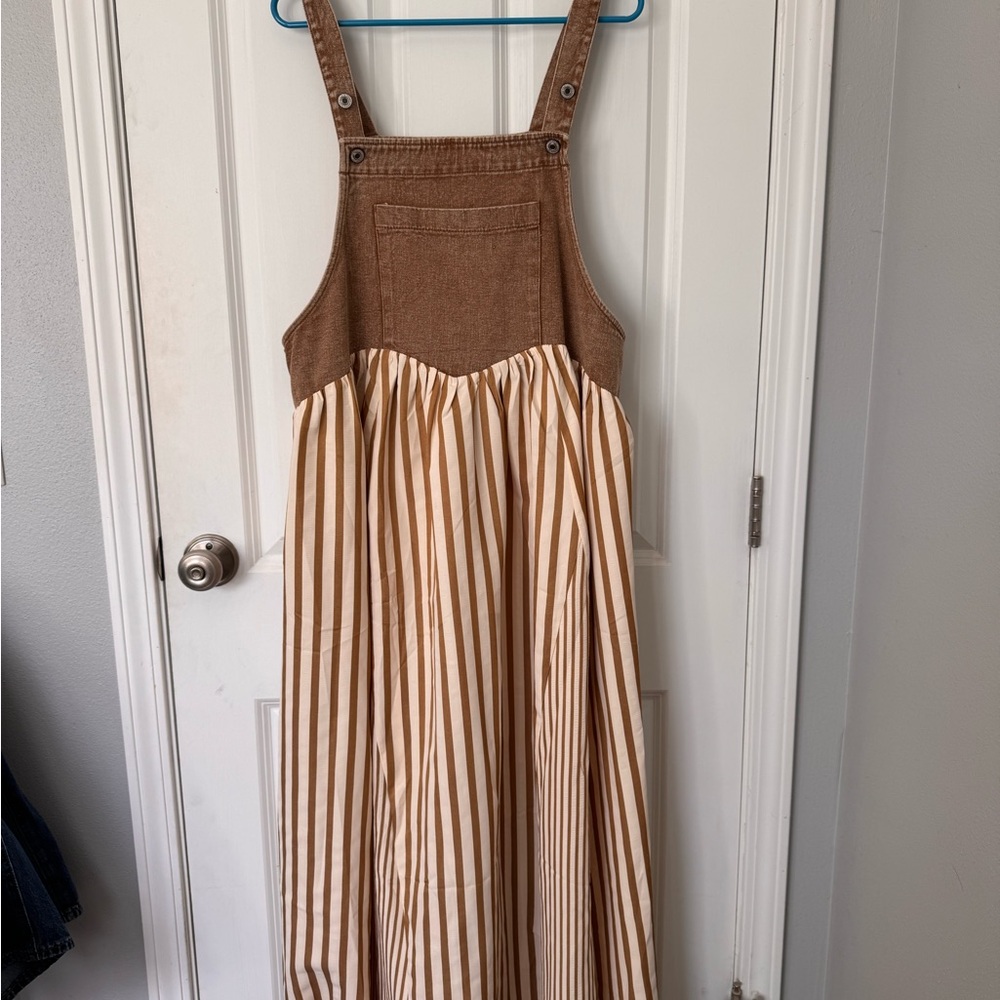 Piper and Scoot - Denim Overall Dress - Picture 2 of 5